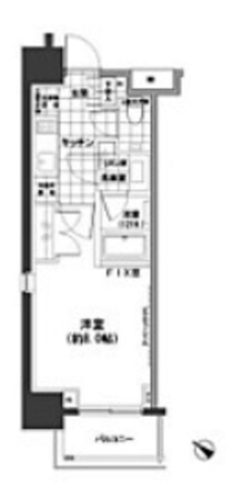 パークハビオ人形町の物件間取画像